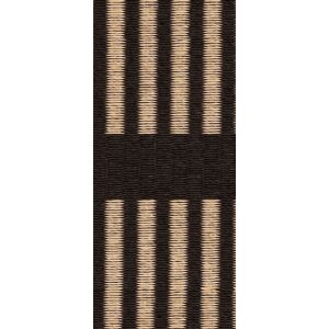Woodnotes Cut Stripe Carpet Sewn Edges 170x240 cm - Black/Natural
