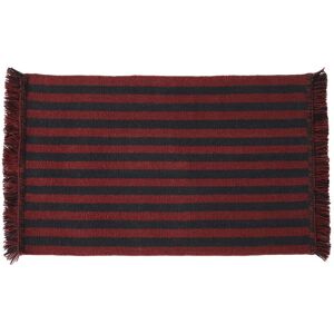 HAY Stripes And Stripes Wool 52x95 cm - Cherry