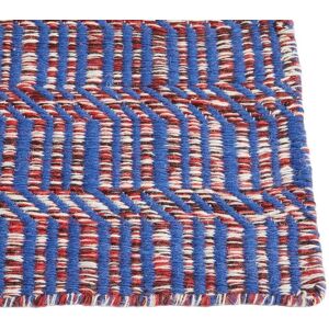 HAY Radio Rug 140x200 cm - Red/Blue