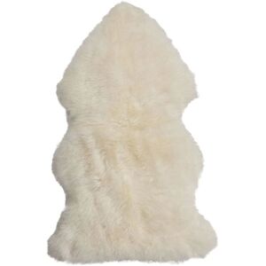 Natures Collection New Zealand Sheepskin Rug Long Wool 115x60 cm - Ivory