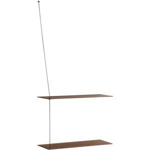 Woud Stedge Shelf 2.0 L: 60 cm - Smoked Oak