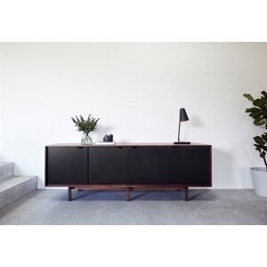 Andersen Furniture S1 Skænk L: 200 cm - Valnød/Sort