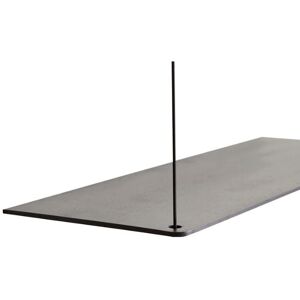 Woud Stedge Add-on Shelf L: 60 cm - Black Painted Oak