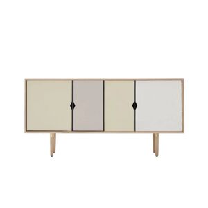 Andersen Furniture S7 Skænk B: 163 cm - Hvidolieret Eg/Flerfarvet