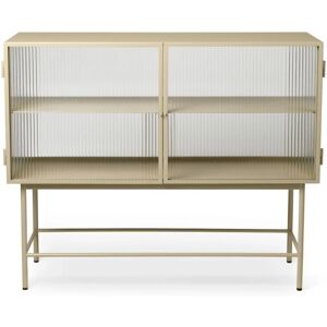 Ferm Living Haze Sideboard 110x90cm - Reeded Glass/Cashmere