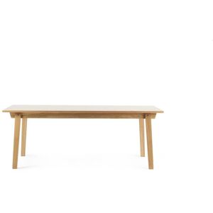 Normann Copenhagen Slice bord 90x200 cm - Eg/Linoleum