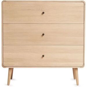 Via The Box Three Drawer H: 83 cm - Oiled Oak