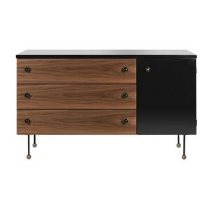 GUBI 62 Dresser 3 Drawers L: 120 cm - American Walnut