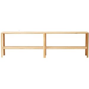 Form & Refine Leaf Shelf 2x2 L: 200 cm - Oiled Oak