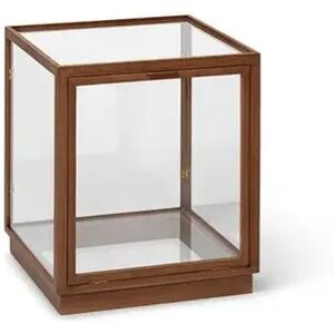 Ferm Living Miru Glass Montre 40x40 cm - Dark Stained Oak