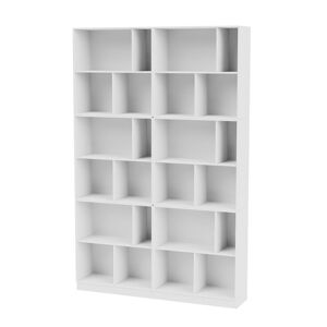 Montana Selection Read Bogreol med sokkel 7 cm 139,2x208,8x30 cm - 101 New White