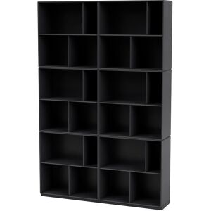 Montana Selection Read Bogreol med sokkel 3 cm 139,2x208,8x30 cm - 04 Anthracite