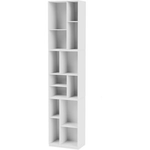 Montana Selection Loom Bogreol med sokkel 3 cm 46,8x208,8x30 cm - 101 New White