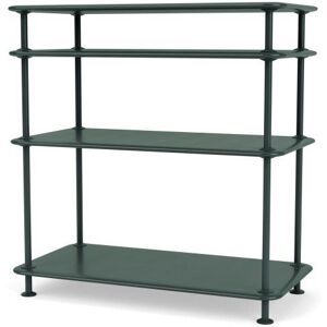 Montana Free 200100 Reol med Indskudt Hylde 73,4x75,8 cm - 163 Black Jade