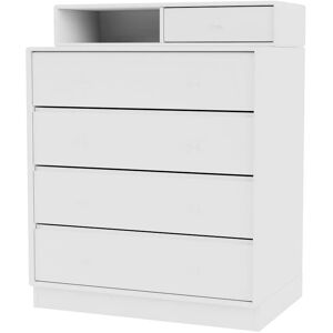 Montana Selection Keep Kommode med sokkel 7 cm 69,6x82,2x46,8 cm - 101 New White