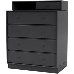 Montana Selection Keep Kommode med sokkel 7 cm 69,6x82,2x46,8 cm - 04 Anthracite