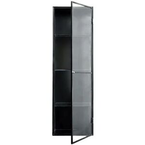 LOUISE ROE Frame Cabinet 1 Door Right H: 141 cm - Black