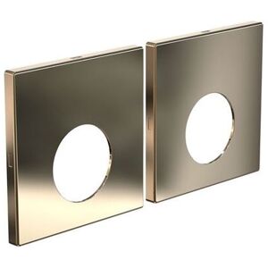 FROST Architectural Hardware Kube 3006 Kaba Dørgrebs Rosette - Poleret Guld