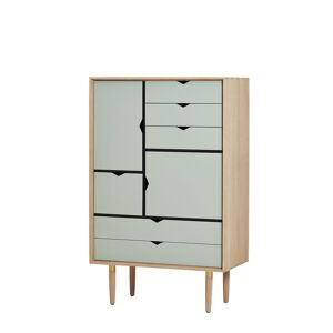 Andersen Furniture S5 83x132 cm - Sæbebehandlet Eg/Ocean Grey