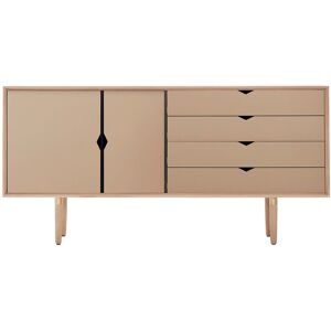 Andersen Furniture S6 Skænk 163x79 cm - Sæbebehandlet Eg/Kashmir