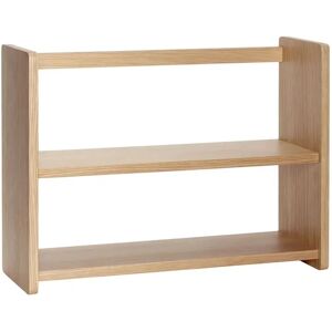 Hübsch Nomad Shelf Double 60x22 cm - Natural FORUDBESTIL: START SEPTEMBER 2024