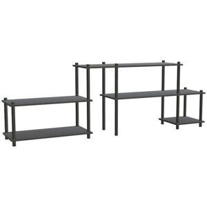 Woud Elevate Shelving System 8 - Black