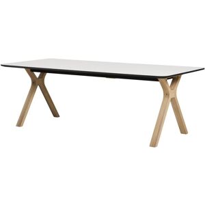 Andersen Furniture Space Udtræksbord L: 220 cm - Hvid/Eg