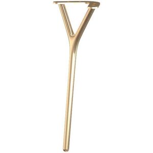 FROST WISHBONE Bordben 8005 H: 28,6 cm - Børstet Guld