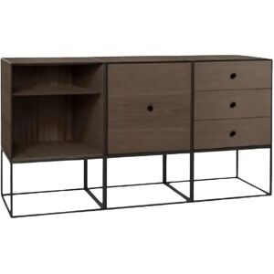 Audo Copenhagen Frame Sideboard Trio 49 147x42 cm - Smoked Oak