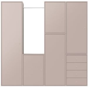 Montana Wardrobe System 01 186,3x190 cm - Mushroom