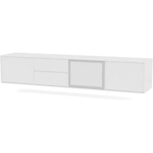 Montana QS Selection Octave VIII Tv-Bord Med Ophængsbeslag 35,4x183,6x38 cm - 101 New White