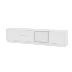 Montana QS Selection Octave VIII Tv-Bord Med Sokkel 42,4x183,6x38 cm - 101 New White