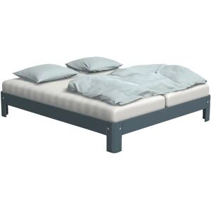 Auping Auronde Sengeramme Lav 180x210 cm - Cool Grey