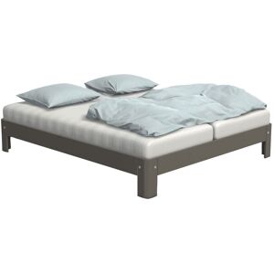 Auping Auronde Sengeramme Lav 180x210 cm - Warm Grey