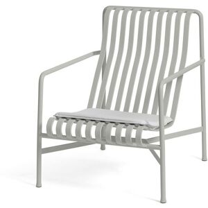 HAY Palissade Lounge Chair High SH: 38 cm - Sky Grey