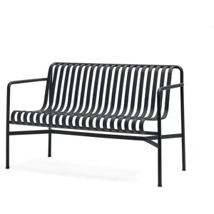 HAY Palissade Dining bench L: 128 cm - Anthracite