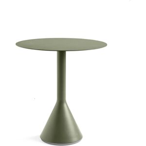 HAY Palissade Cone Table Ø: 70 cm - Olive