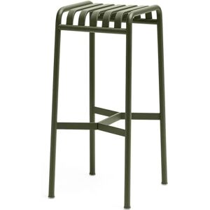 HAY Palissade Bar Stool H: 78 cm - Olive