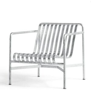 HAY Palissade Lounge Chair Low SH: 38 cm - Hot Galvanised