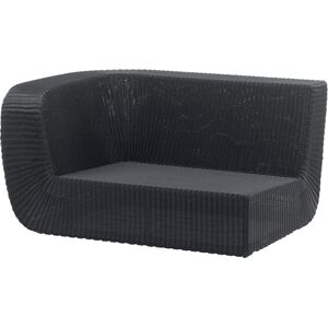 Cane-line Outdoor Savannah 2pers sofa højre modul - Black