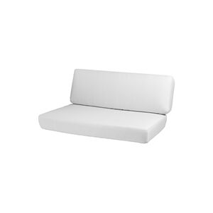 Cane-line Outdoor Savannah 2pers sofa højre modul, hyndesæt - White