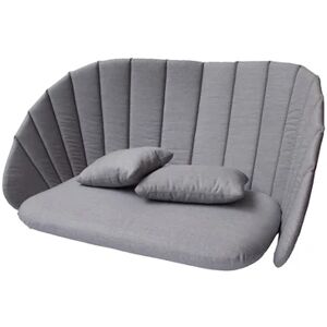 Cane-line Outdoor Peacock 2pers. Sofa, hyndesæt - Grey