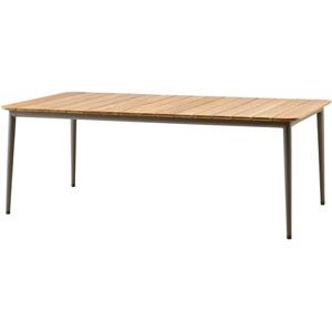 Cane-line Outdoor Core Spisebord 210x90 cm - Teak/Aluminium