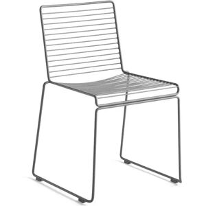 HAY Hee Dining Chair 2 stk SH: 47 cm - Asphalt Grey