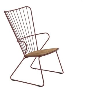 HOUE Paon Lounge Chair SH: 40 cm - Paprika