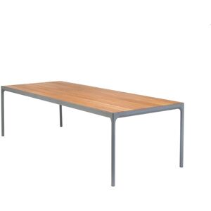 HOUE Four Dining Table 90x210 cm - Alu / Grey