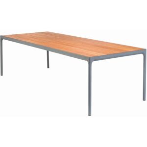 HOUE Four Dining Table 90x270 cm - Alu / Grey