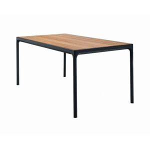 HOUE Four Dining Table 90x160 cm - Alu / Black