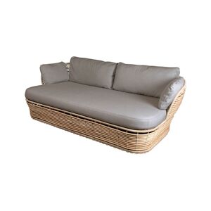 Cane-line Outdoor Basket 2 pers. Sofa inkl. hynder L: 201 cm - Natural/Taupe