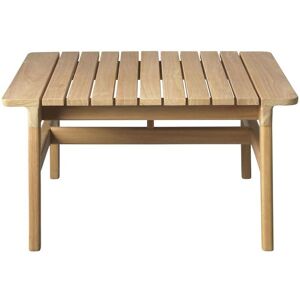 FDB Møbler Sammen Loungebord Lav M19 61,5x61,5 cm - Massiv Teak / Natur